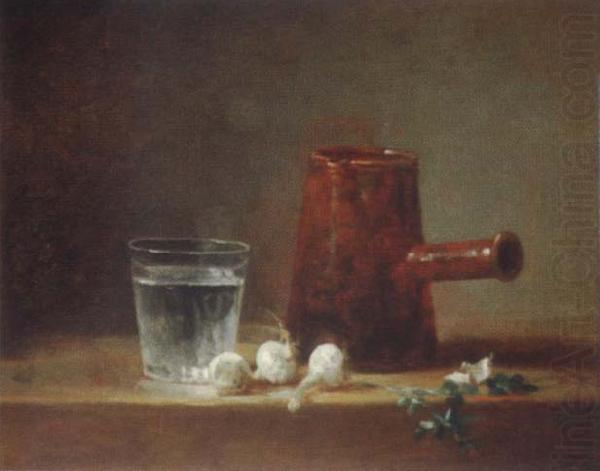 Jean Baptiste Simeon Chardin Chardin, tumbler with pitcher china oil painting image